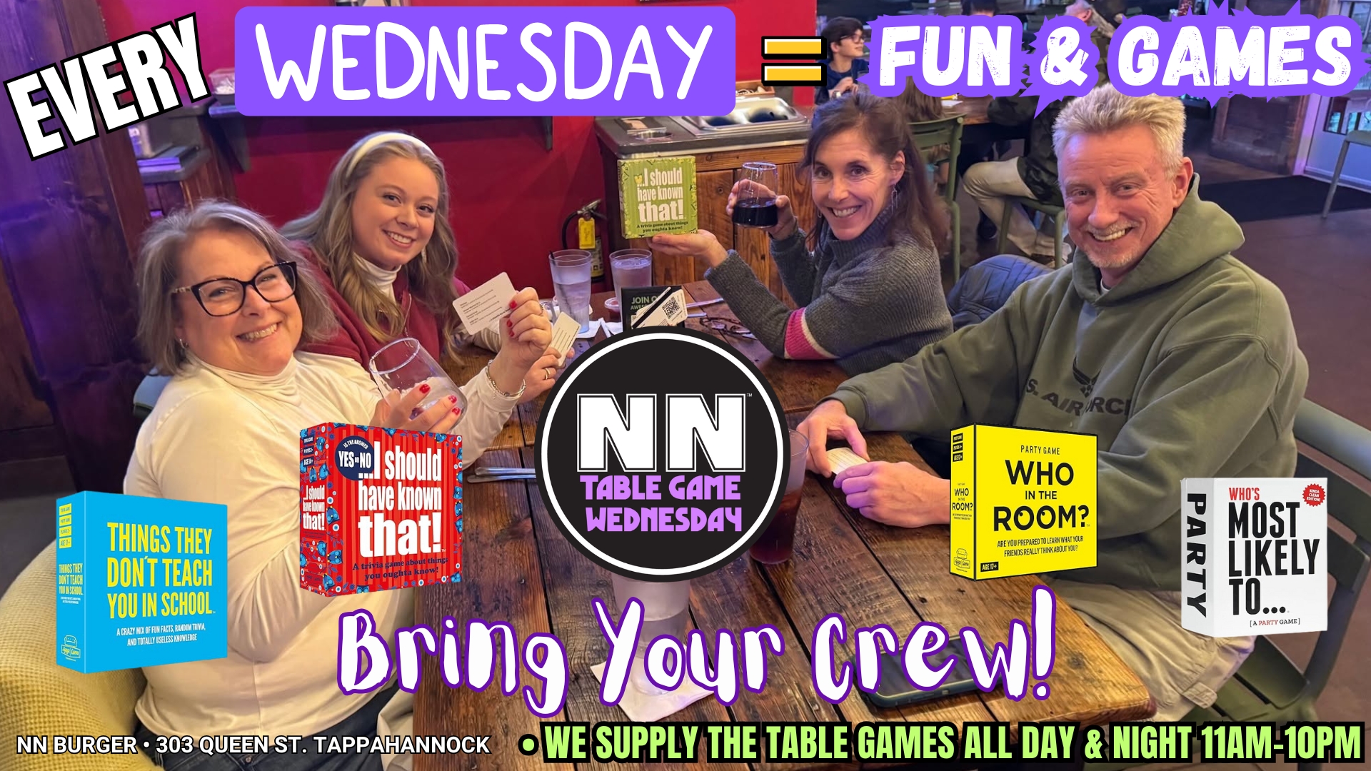 Table Game Wednesdays