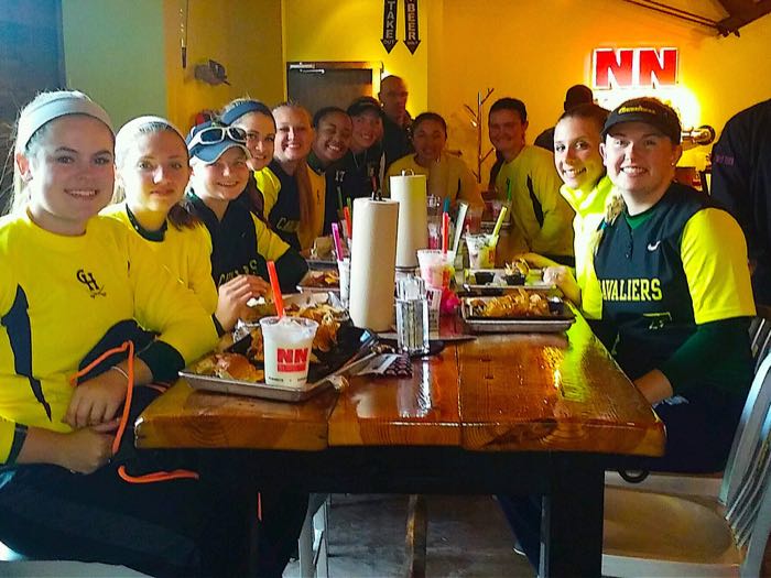 Clover Hill Cavaliers Softball Team